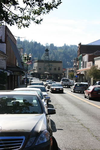 Placerville, California Looking West on Main
