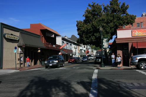 Placerville, California looking east on Main